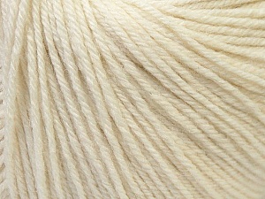 Fiber Content 40% Merino Wool, 40% Acrylic, 20% Polyamide, White, Brand Ice Yarns, Yarn Thickness 2 Fine Sport, Baby, fnt2-26113