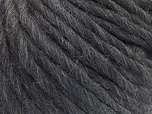 Composition 100% Laine Australienne, Brand Ice Yarns, Dark Grey, Yarn Thickness 6 SuperBulky Bulky, Roving, fnt2-26149 