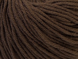 Fiber Content 50% Acrylic, 50% Cotton, Brand Ice Yarns, Brown, Yarn Thickness 3 Light DK, Light, Worsted, fnt2-27355