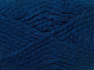 SuperBulky Fiber Content 60% Acrylic, 30% Alpaca, 10% Wool, Brand Ice Yarns, Blue, Yarn Thickness 6 SuperBulky Bulky, Roving, fnt2-30833
