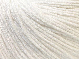 Fiber Content 60% Cotton, 40% Acrylic, Optical White, Brand Ice Yarns, Yarn Thickness 2 Fine Sport, Baby, fnt2-32556