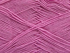 Fiber Content 55% Cotton, 45% Acrylic, Pink, Brand Ice Yarns, Yarn Thickness 1 SuperFine Sock, Fingering, Baby, fnt2-38676