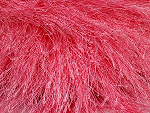 Fiber Content 100% Polyester, Pink, Brand Ice Yarns, Yarn Thickness 6 SuperBulky Bulky, Roving, fnt2-42076