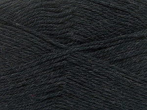 Fiber Content 100% Virgin Wool, Brand Ice Yarns, Anthracite Black, Yarn Thickness 3 Light DK, Light, Worsted, fnt2-42304
