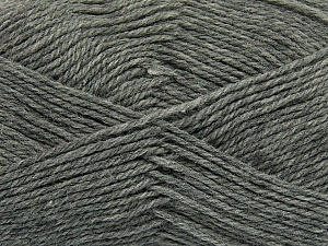 Fiber Content 100% Virgin Wool, Brand Ice Yarns, Grey, Yarn Thickness 3 Light DK, Light, Worsted, fnt2-42305