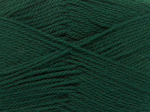 Fiber Content 100% Virgin Wool, Brand Ice Yarns, Dark Green, Yarn Thickness 3 Light DK, Light, Worsted, fnt2-42312