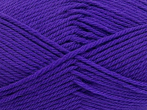 Fiber Content 50% Polyamide, 50% Acrylic, Purple, Brand Ice Yarns, Yarn Thickness 3 Light DK, Light, Worsted, fnt2-42375