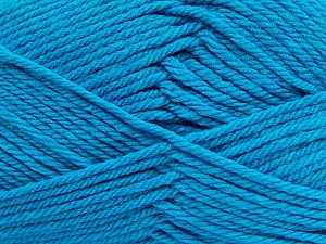 Fiber Content 50% Polyamide, 50% Acrylic, Turquoise, Brand Ice Yarns, Yarn Thickness 3 Light DK, Light, Worsted, fnt2-42380