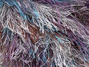 Fiber Content 100% Polyester, Silver, Lilac, Brand Ice Yarns, Brown, Blue, Yarn Thickness 6 SuperBulky Bulky, Roving, fnt2-43760