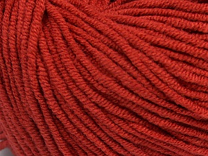 Fiber Content 50% Acrylic, 50% Cotton, Marsala Red, Brand Ice Yarns, Yarn Thickness 3 Light DK, Light, Worsted, fnt2-43833