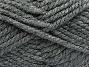 Fiber Content 55% Acrylic, 45% Wool, Brand Ice Yarns, Grey, Yarn Thickness 6 SuperBulky Bulky, Roving, fnt2-45122