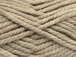 Fiber Content 55% Acrylic, 45% Wool, Brand Ice Yarns, Beige, Yarn Thickness 6 SuperBulky Bulky, Roving, fnt2-45123