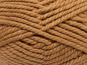 Fiber Content 55% Acrylic, 45% Wool, Brand Ice Yarns, Cafe Latte, Yarn Thickness 6 SuperBulky Bulky, Roving, fnt2-45125