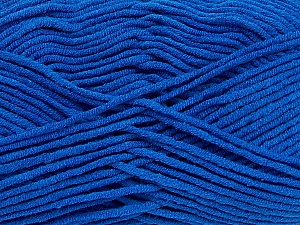 Fiber Content 55% Cotton, 45% Acrylic, Royal Blue, Brand Ice Yarns, Yarn Thickness 4 Medium Worsted, Afghan, Aran, fnt2-45152