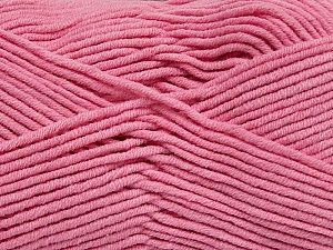 Fiber Content 55% Cotton, 45% Acrylic, Light Pink, Brand Ice Yarns, Yarn Thickness 4 Medium Worsted, Afghan, Aran, fnt2-45156