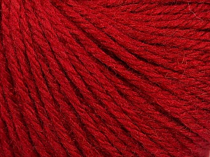 Fiber Content 40% Merino Wool, 40% Acrylic, 20% Polyamide, Brand Ice Yarns, Dark Red, Yarn Thickness 3 Light DK, Light, Worsted, fnt2-45809