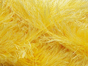 Fiber Content 80% Polyester, 20% Lurex, Light Yellow, Brand Ice Yarns, Yarn Thickness 5 Bulky Chunky, Craft, Rug, fnt2-46552