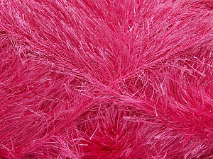 Fiber Content 80% Polyester, 20% Lurex, Pink, Brand Ice Yarns, Yarn Thickness 5 Bulky Chunky, Craft, Rug, fnt2-46558