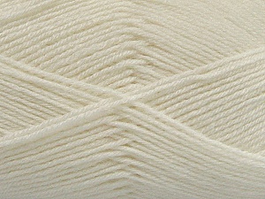 Fiber Content 60% Merino Wool, 40% Acrylic, Off White, Brand Ice Yarns, Yarn Thickness 2 Fine Sport, Baby, fnt2-47162