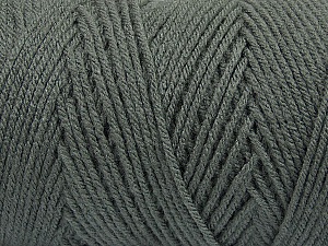 Items made with this yarn are machine washable & dryable. Fiber Content 100% Dralon Acrylic, Brand Ice Yarns, Dark Grey, Yarn Thickness 4 Medium Worsted, Afghan, Aran, fnt2-47171