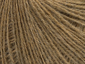 Composition 70% Acrylique, 30% Laine, Light Brown Melange, Brand Ice Yarns, Yarn Thickness 2 Fine Sport, Baby, fnt2-47760
