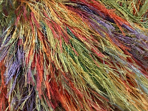 Fiber Content 100% Polyester, Rainbow, Brand ICE, Yarn Thickness 5 Bulky Chunky, Craft, Rug, fnt2-48240