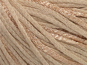 Composition 79% Coton, 21% Viscose, Brand Ice Yarns, Beige, Yarn Thickness 3 Light DK, Light, Worsted, fnt2-48340