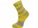 Hand Dyed Sock Merino Yellow Shades, Grey Shades