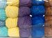 Chenille Leftover Yarns Mixed Lot