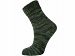 Hand Dyed Sock Merino Green Shades