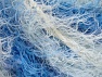 Fiber Content 40% Viscose, 30% Wool, 30% Polyamide, White, Brand Ice Yarns, Blue Shades, Yarn Thickness 5 Bulky Chunky, Craft, Rug, fnt2-59578 