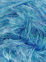 Fiber Content 75% Polyester, 25% Metallic Lurex, Brand Ice Yarns, Blue, fnt2-67539 