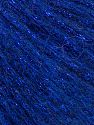 Fiber Content 7% Viscose, 56% Metallic Lurex, 20% Acrylic, 17% Wool, Saxe Blue, Brand Ice Yarns, fnt2-67955 
