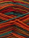 Composition 75% Superwash Wool, 25% Polyamide, Rainbow, Brand Ice Yarns, fnt2-68203 