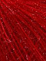 Fiber Content 60% Polyamide, 40% Metallic Lurex, Red, Brand Ice Yarns, fnt2-68319 