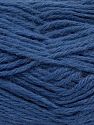 Composition 70% Dralon, 30% Alpaga, Brand Ice Yarns, Blue, fnt2-68613 