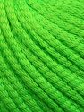 Composition 75% Polyester, 25% Polyamide, Neon Green, Brand Ice Yarns, fnt2-69212 