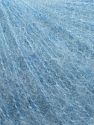 Composition 47% superkid Mohair, 31% Superwash Extrafine Merino Wool, 22% Polyamide, Brand Ice Yarns, Baby Blue, fnt2-69405 