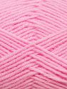 Cold Rinse. Short spin. Do not wring. Do not iron. Dry cleanable. Do not bleach. Fiber Content 50% Acrylic, 50% Polyamide, Brand Ice Yarns, Baby Pink, fnt2-69556 