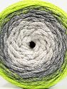 Please be advised that yarns are made of recycled cotton, and dye lot differences occur. Fiber Content 100% Cotton, White, Neon Green, Brand Ice Yarns, Grey Shades, fnt2-71148 