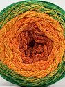 Please be advised that yarns are made of recycled cotton, and dye lot differences occur. Fiber Content 100% Cotton, Yellow, Orange, Brand Ice Yarns, Green, Copper, fnt2-71149 