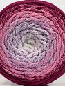 Please be advised that yarns are made of recycled cotton, and dye lot differences occur. Fiber Content 100% Cotton, White, Lilac, Light Pink, Brand Ice Yarns, Fuchsia, fnt2-71154 