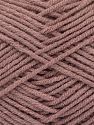 Fiber Content 50% Bamboo, 50% Acrylic, Brand Ice Yarns, Antique Pink, fnt2-71388 