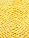 Composition 50% Bambou, 50% Acrylique, Yellow, Brand Ice Yarns, fnt2-71755 