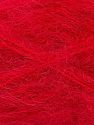 Composition 65% Mohair, 35% Acrylique haut de gamme, Red, Brand Ice Yarns, fnt2-72405 