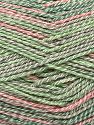 Composition 40% Coton, 30% Acrylique, 30% Viscose, Pink, Brand Ice Yarns, Green Shades, fnt2-72441 