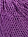 Baby cotton is a 100% premium giza cotton yarn exclusively made as a baby yarn. It is anti-bacterial and machine washable! Contenido de fibra 100% Giza Cotton, Lilac, Brand Ice Yarns, Yarn Thickness 3 Light DK, Light, Worsted, fnt2-73005 