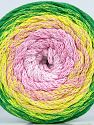 Please be advised that yarns are made of recycled cotton, and dye lot differences occur. Fiber Content 100% Cotton, Yellow, Pink, Brand Ice Yarns, Green, fnt2-73750 