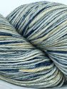 Machine washable pure merino wool. Lay flat to dry Fiber Content 100% Superwash Merino Wool, Light Grey, Brand Ice Yarns, Blue Shades, Beige, fnt2-73834 