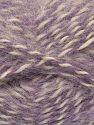 Fiber Content 50% Acrylic, 35% Wool, 15% Mohair, Lavender, Brand Ice Yarns, Beige, fnt2-74287 